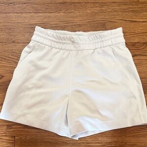Lululemon Athletica High Waist White Shorts